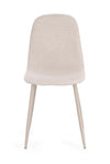 Sedia Irelia con struttura seduta e schienale in compensato, per arredo interno 52,5 x 42,5 x h 90 cm