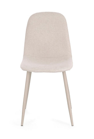 Sedia "Irelia" con struttura seduta e schienale in compensato, per arredo interno 52,5 x 42,5 x h 90 cm