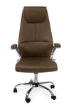 Poltrona Camberra da ufficio ergonomica con braccioli, altezza regolabile