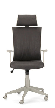 Poltrona "Gordon" da ufficio ergonomica con braccioli, meccanismo Butterfly