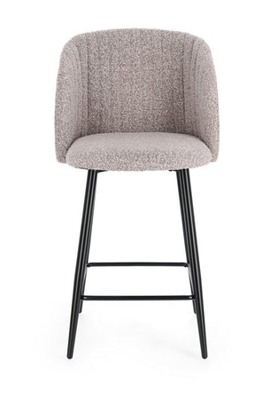 Sgabello per interno "Queen" Struttura In Compensato, 53 x 59 x 97 h cm
