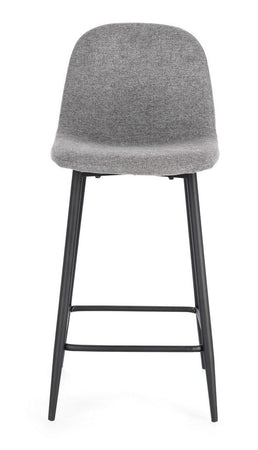 Sgabello per interno "Irelia" Struttura Seduta E Schienale In Compensato, 46 x 39 x 92 h cm