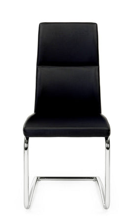Sedia "Thelma" con struttura in acciaio, per arredo interno 43,5 x 62 x h 102 cm