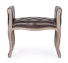 Panca Singola Diva per interno, con Struttura In Rubber Wood, da 71x48x60h cm