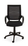 Sedia Marion da ufficio ergonomica con braccioli, altezza regolabile, ruote