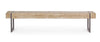 Panca Garrett per interno, con Struttura In Acciaio, da 200x30x45h cm