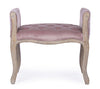 Panca Singola Diva per interno, con Struttura In Rubber Wood, da 71x48x60h cm