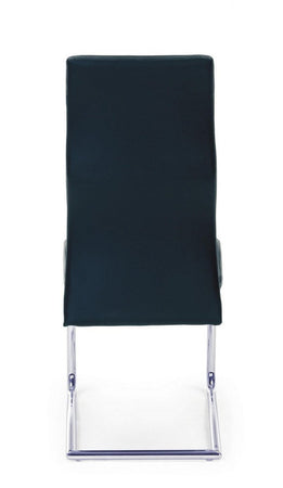Sedia "Thelma" con struttura in acciaio, per arredo interno 43,5 x 62 x h 102 cm