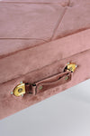 Panca Contenitore Polina per interno, con Struttura In Mdf, da 80x34x42h cm