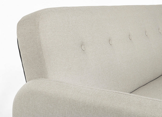 Divano letto "Bridjet" per interno con struttura in legno di eucalipto, 200 x 82 x 81 cm