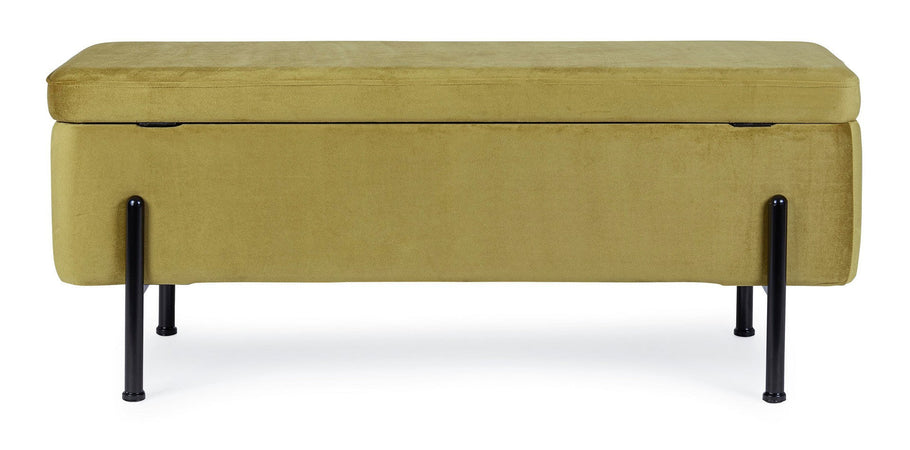 Panca Contenitore "Irina" per interno, con Struttura In Mdf E Compensato, da 110x42x42h cm