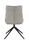 Sedia Jordan con gambe in acciaio verniciato a polvere epossidica, per arredo interno 50 x 64 x h 86 cm