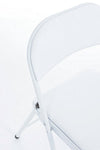 Sedia Felicity con struttura in tubolare di acciaio ø22 mm verniciato a polvere (poliestere), per arredo interno 45 x 45 x h 78 cm