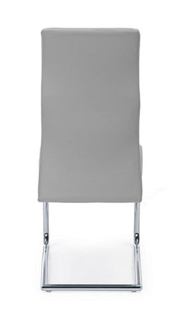 Sedia "Thelma" con struttura in acciaio, per arredo interno 43,5 x 62 x h 102 cm