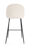 Sgabello da bar Carry per interno, Struttura In Acciaio E Compensato, 38 x  x 38 x 75 cm