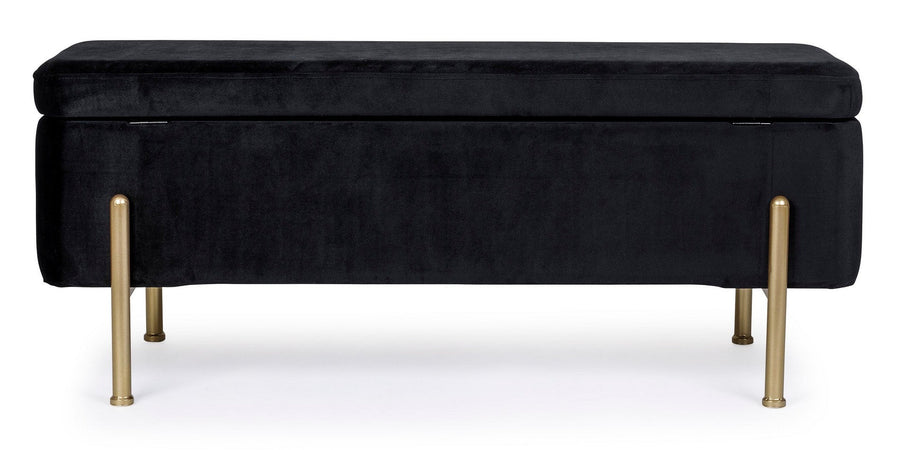Panca Contenitore "Irina" per interno, con Struttura In Mdf E Compensato, da 110x42x42h cm