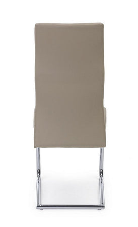 Sedia "Thelma" con struttura in acciaio, per arredo interno 43,5 x 62 x h 102 cm