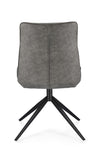 Sedia Jordan con gambe in acciaio verniciato a polvere epossidica, per arredo interno 50 x 64 x h 86 cm