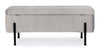 Panca Contenitore Irina per interno, con Struttura In Mdf E Compensato, da 110x42x42h cm