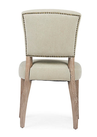 Sedia "Maratriz" con struttura in legno di frassino con finitura a base di nitrocellulosa, per arredo interno 52 x 63 x h 90 cm