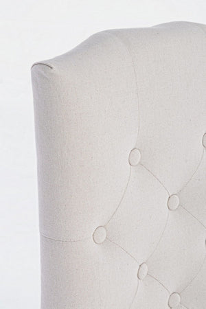 Sedia "Diva" con struttura in rubber wood, per arredo interno 51 x 53 x h 99 cm