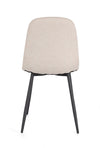 Sedia Irelia con struttura seduta e schienale in compensato, per arredo interno 52,5 x 42,5 x h 90 cm