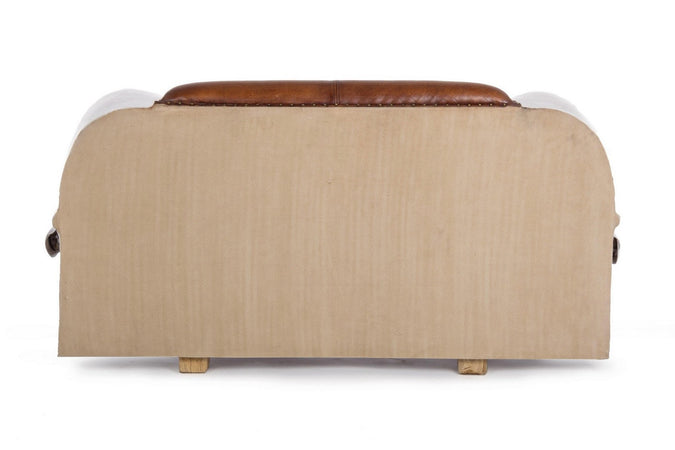 Divano "Ambassador" per interno, Struttura In Legno Di Mango 159 x 65 x 75 h cm