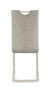 Sedia Kenneth con gambe in acciaio verniciato a polvere epossidica, per arredo interno 42 x 56 x h 102 cm