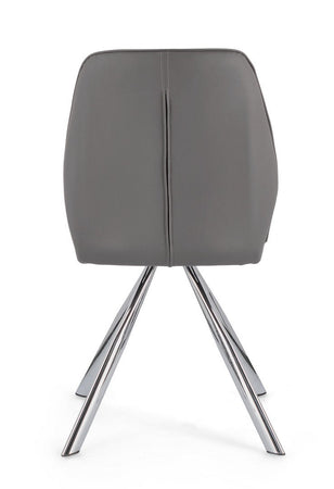 Sedia "Maxwell" con struttura in compensato, per arredo interno 44 x 62 x h 88 cm