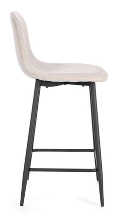 Sgabello per interno "Irelia" Struttura Seduta E Schienale In Compensato, 46 x 39 x 92 h cm