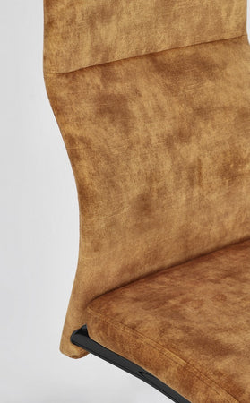 Sedia "Thelma" con struttura in acciaio, per arredo interno 43,5 x 62 x h 102 cm