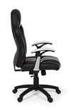 Poltrona Spider da gaming ed ufficio ergonomica, con braccioli, schienale reclinabile e ruote