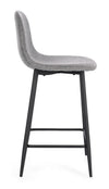 Sgabello per interno Irelia Struttura Seduta E Schienale In Compensato, 46 x 39 x 92 h cm