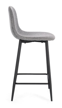 Sgabello per interno "Irelia" Struttura Seduta E Schienale In Compensato, 46 x 39 x 92 h cm
