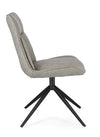 Sedia Jordan con gambe in acciaio verniciato a polvere epossidica, per arredo interno 50 x 64 x h 86 cm