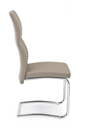 Sedia "Thelma" con struttura in acciaio, per arredo interno 43,5 x 62 x h 102 cm