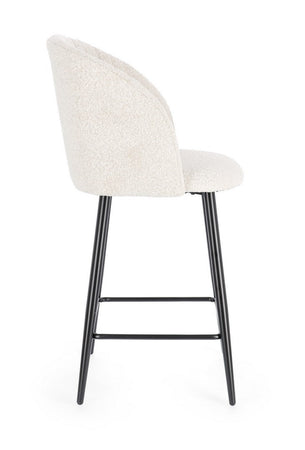 Sgabello per interno "Queen" Struttura In Compensato, 53 x 59 x 97 h cm