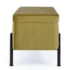 Panca Contenitore Irina per interno, con Struttura In Mdf E Compensato, da 110x42x42h cm