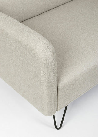 Divano letto "Bridjet" per interno con struttura in legno di eucalipto, 200 x 82 x 81 cm