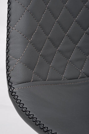 Sedia "Amanda" con struttura in acciaio e compensato, per arredo interno 45 x 54 x h 87 cm