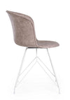 Sedia Loft con gambe in acciaio verniciato a polvere epossidica, per arredo interno 56 x 54 x h 76 cm