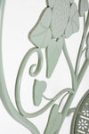 Sedia Harriet con acciaio verniciato a polvere epossidica, per arredo interno 40 x 40 x h 94 cm