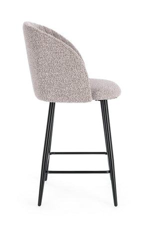 Sgabello per interno "Queen" Struttura In Compensato, 53 x 59 x 97 h cm
