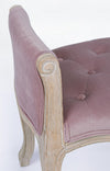 Panca Singola Diva per interno, con Struttura In Rubber Wood, da 71x48x60h cm