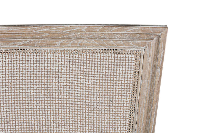 Sedia "Liliane" con struttura in legno di frassino, per arredo interno con braccioli, 58 x 67 x h 96 cm