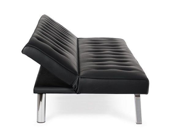 Divano letto "Forbes"  per interno con struttura in legno di eucalipto, 180 x 82 x 73 cm