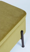 Panca Contenitore Irina per interno, con Struttura In Mdf E Compensato, da 110x42x42h cm