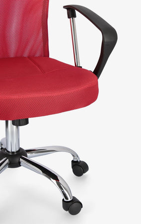 Sedia da ufficio ergonomica "Brisbane" con ruote, poltrona presidenziale per scrivania