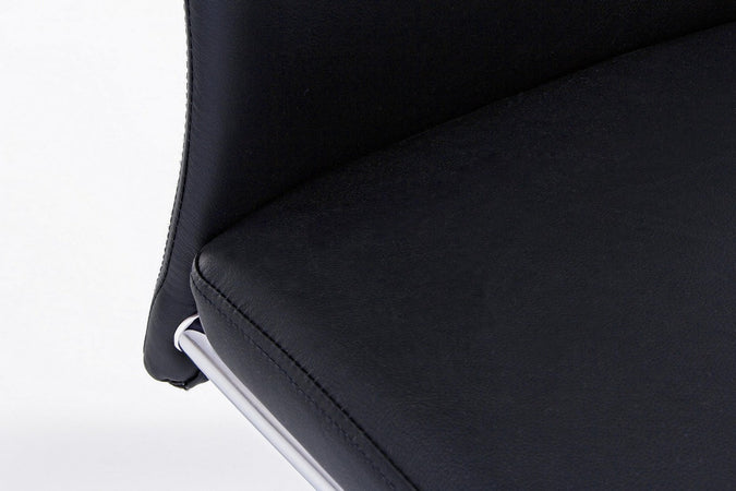 Sedia "Thelma" con struttura in acciaio, per arredo interno 43,5 x 62 x h 102 cm