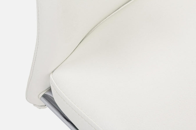 Sedia "Thelma" con struttura in acciaio, per arredo interno 43,5 x 62 x h 102 cm